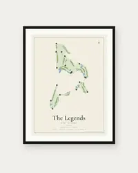 The Legends map print, framed poster